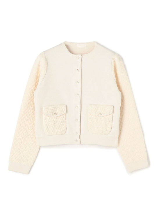 楽天市場】【SALE／40%OFF】パールキルティングコンビ クルーネック 