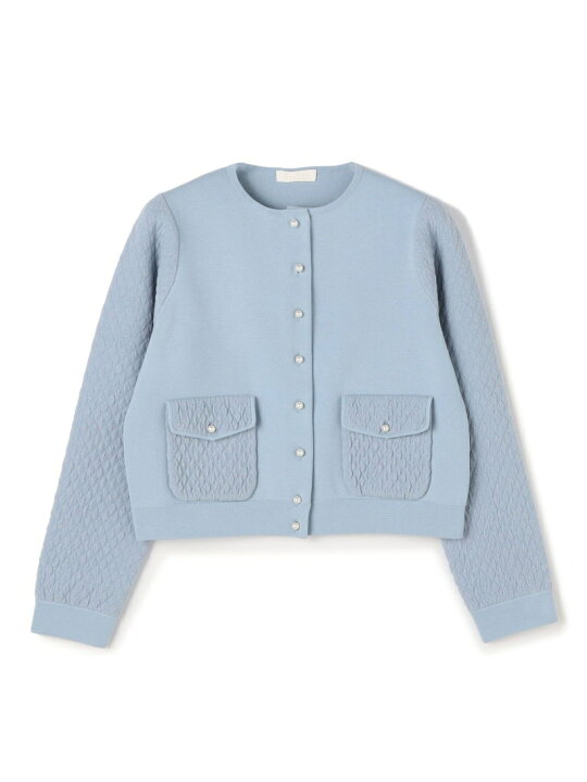 楽天市場】【SALE／40%OFF】パールキルティングコンビ クルーネック  