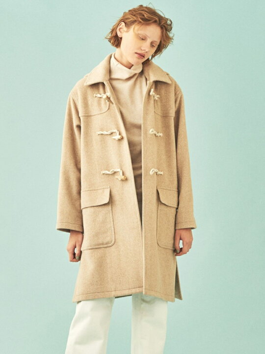 楽天市場】【SALE／20%OFF】カシミヤウールヘリンボーン ダッフル 