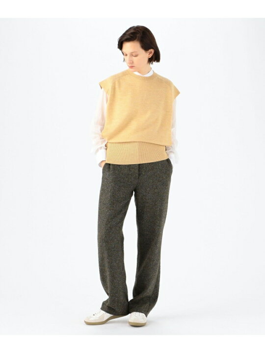 楽天市場】【SALE／50%OFF】ウールムリネ クルーネックベスト BACCA 
