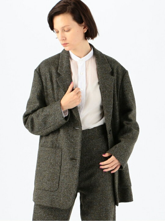 楽天市場】【SALE／30%OFF】ネップツイード コートジャケット BACCA 
