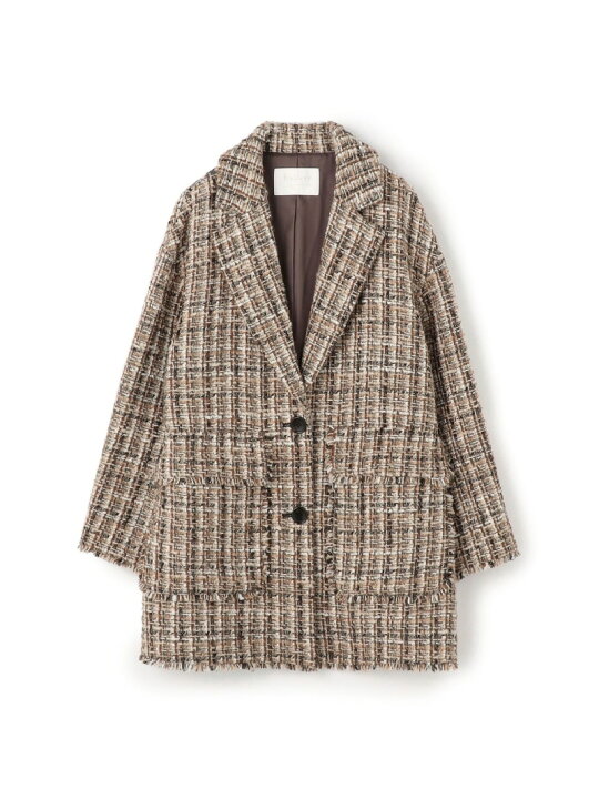 楽天市場】【SALE／40%OFF】ラメミックスツイード テーラーカラー  