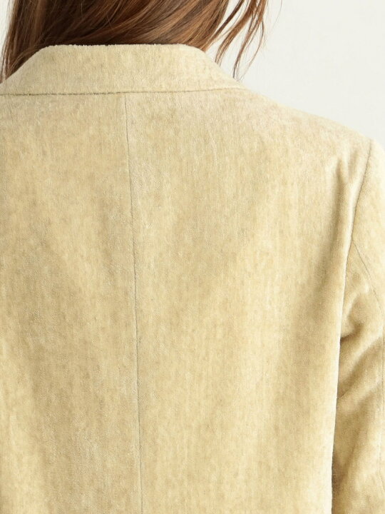 楽天市場】【SALE／50%OFF】コットンリネンベルベット 2Bジャケット 