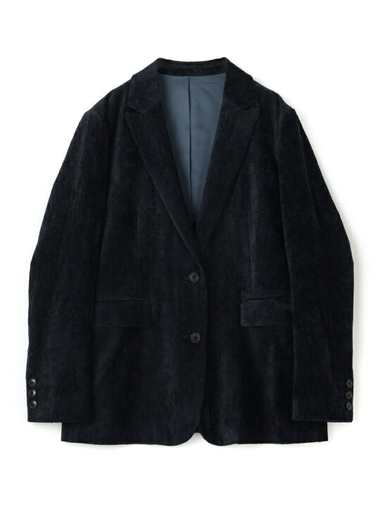 楽天市場】【SALE／50%OFF】コットンリネンベルベット 2Bジャケット 