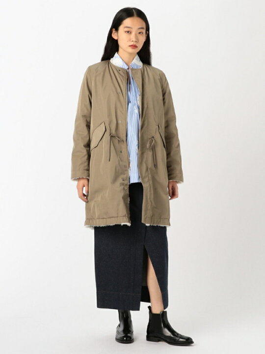 楽天市場】【SALE／60%OFF】ポリエステルツイル リバーシブルロング 