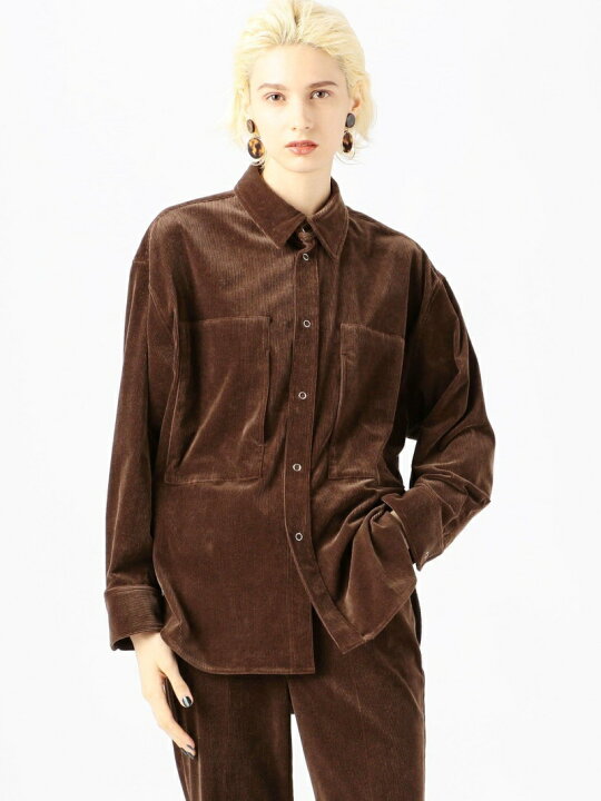 楽天市場】【SALE／40%OFF】ストレッチコーデュロイ オーバーサイズド 