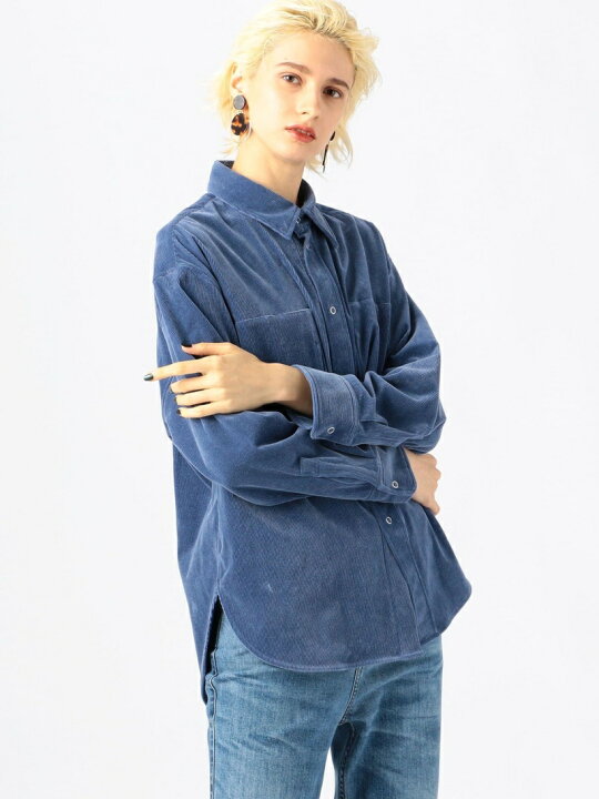 楽天市場】【SALE／40%OFF】ストレッチコーデュロイ オーバーサイズド 
