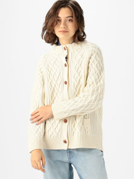 楽天市場】【SALE／30%OFF】エアヤーンケーブル クルーネック 
