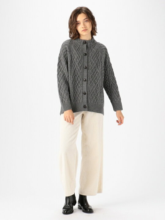 楽天市場】【SALE／30%OFF】エアヤーンケーブル クルーネック 