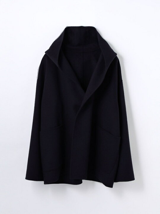 楽天市場】【SALE／40%OFF】ウールダブルフェイス フーデッドコート 