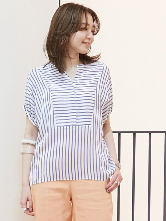 楽天市場】【SALE／30%OFF】トラックストライプ ボザムブラウス 
