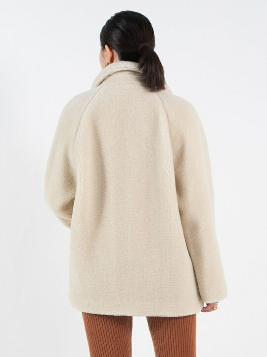 楽天市場】【SALE／30%OFF】ウールボア ステンカラーコート Ballsey 
