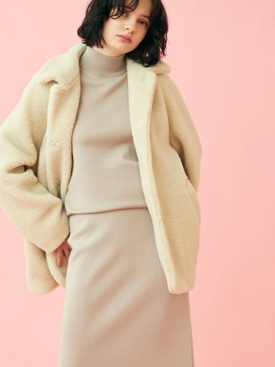 楽天市場】【SALE／30%OFF】ウールボア ステンカラーコート Ballsey 