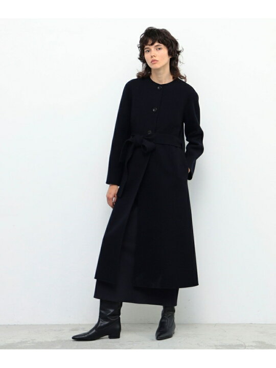 楽天市場】【SALE／40%OFF】ライトメルトンダブルフェイスドレスコート 