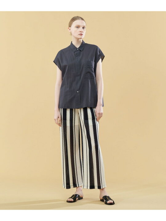 楽天市場】【SALE／30%OFF】インドコットン フレンチスリーブシャツ 