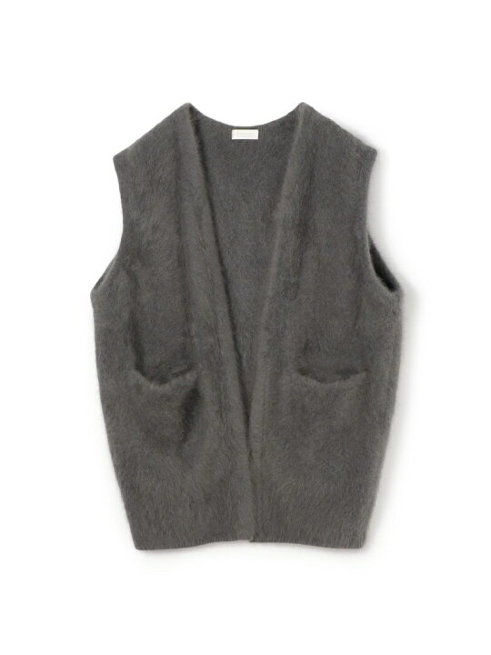 楽天市場】【SALE／40%OFF】フラッフィーヤーン フロントオープンジレ 