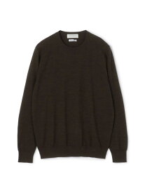 TOMORROWLAND tricot スーパーファインメリノウール クルーネックプルオーバー S-WOOL TOMORROWLAND MEN トゥモローランド トップス ニット グレー グリーン ブラウン イエロー ブラック ワインレッド ネイビー【送料無料】[Rakuten Fashion]