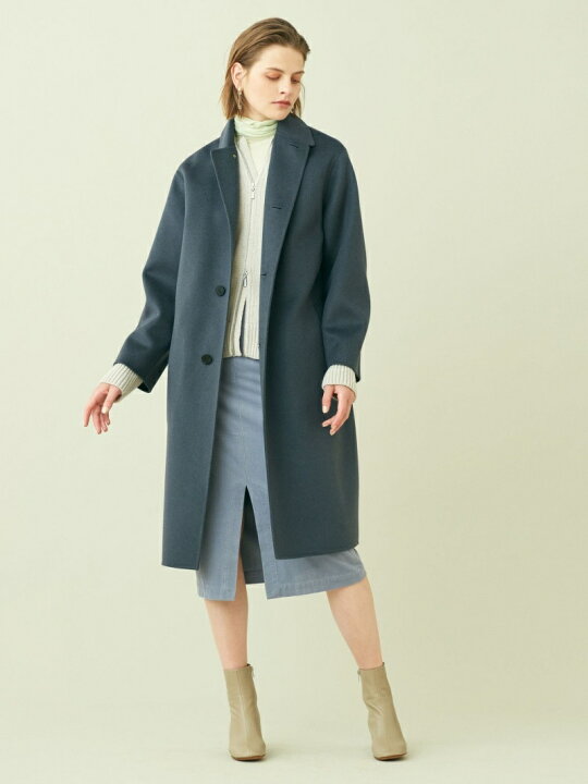 楽天市場】【SALE／30%OFF】ウールダブルフェイス ダスターコート  