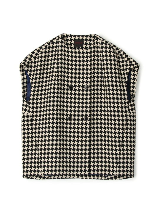 楽天市場】【SALE／30%OFF】ドビーハウンドトゥース バレルジレ 