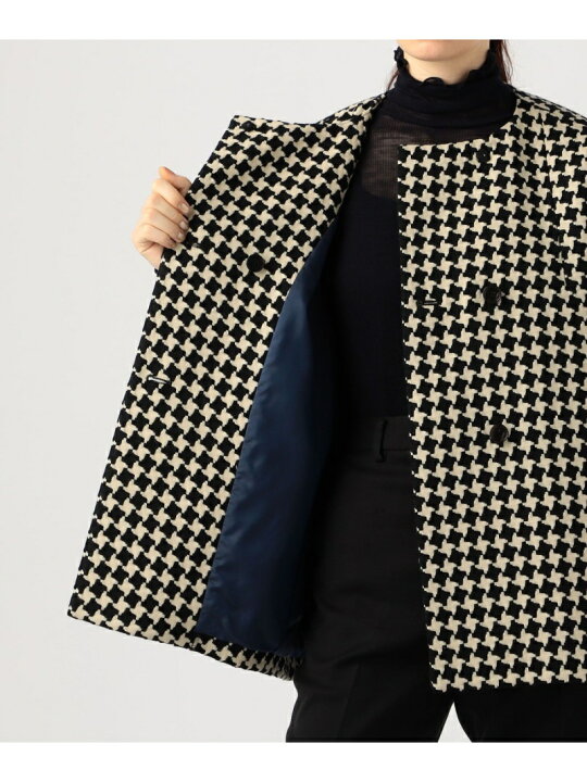 楽天市場】【SALE／30%OFF】ドビーハウンドトゥース バレルジレ 