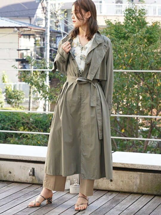 楽天市場】【SALE／40%OFF】コットンナイロンタイプライター トレンチ 