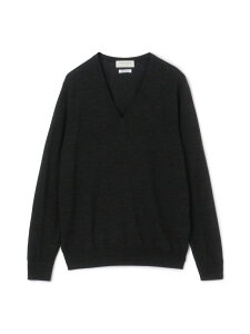 TOMORROWLAND tricot �X�[�p�[�t�@�C�������m�E�[�� V�l�b�N�v���I�[�o�[ S-WOOL TOMORROWLAND MEN �g�D�����[�����h �g�b�v�X �j�b�g �O���[�� �O���[ ���C�����b�h �l�C�r�[�y���������z[Rakuten Fashion]