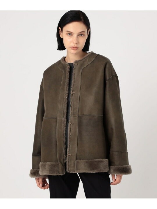 楽天市場】【SALE／40%OFF】DES PRES ムートンショートブルゾン DES 