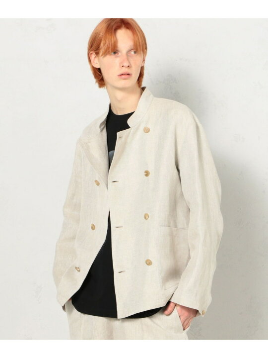 楽天市場】【SALE／30%OFF】LINEN TWILL カルゼリネンコックジャケット  