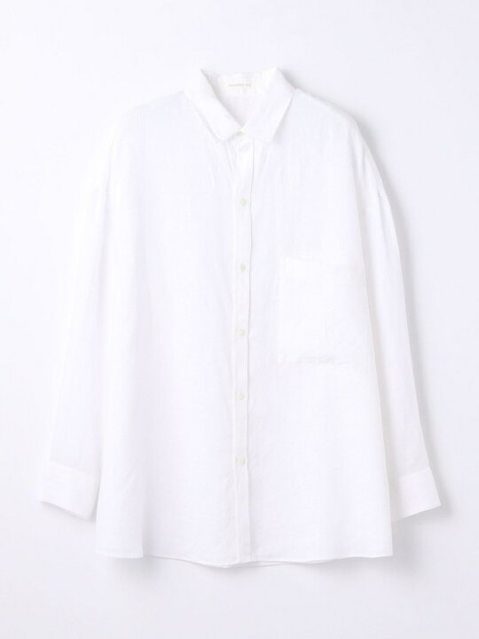 楽天市場】【SALE／50%OFF】リネン オーバーサイズドシャツ GALERIE 