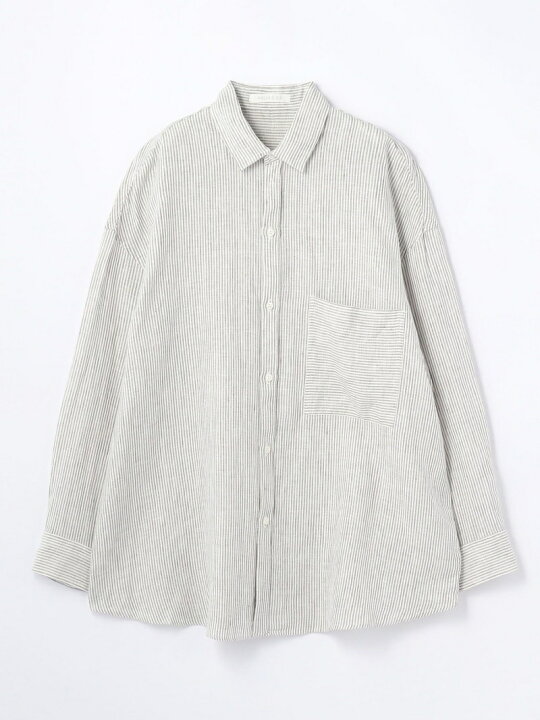 楽天市場】【SALE／50%OFF】リネン オーバーサイズドシャツ GALERIE 