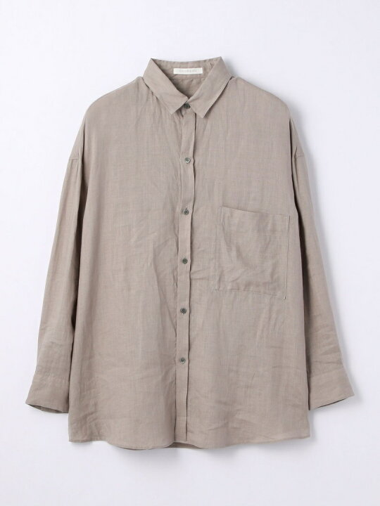 楽天市場】【SALE／50%OFF】リネン オーバーサイズドシャツ GALERIE 