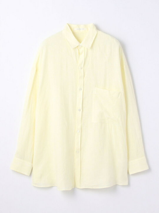 楽天市場】【SALE／50%OFF】リネン オーバーサイズドシャツ GALERIE 