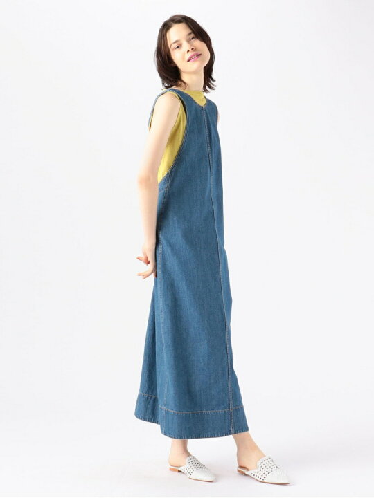 楽天市場】【SALE／40%OFF】コットンデニム ジャンパースカート  