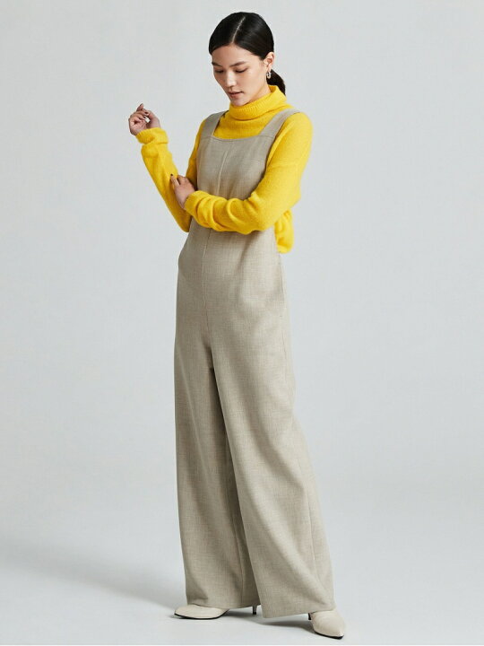 楽天市場】【SALE／40%OFF】プレーンダブルフェイス サロペット 