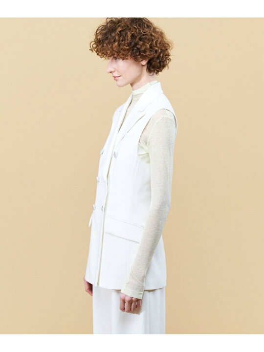 楽天市場】【SALE／40%OFF】ダブルクロス ダブルブレストジレ DES PRES 