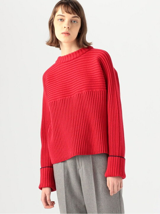楽天市場】【SALE／30%OFF】ハイブリッドコットン ビルドネックプル  