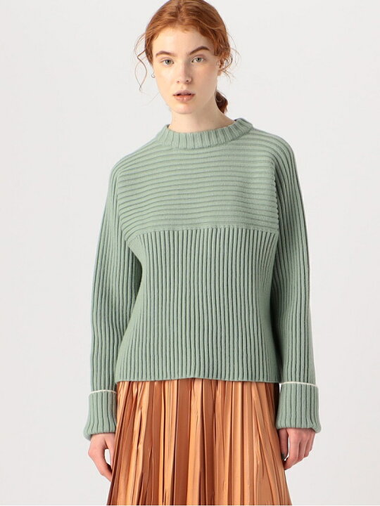楽天市場】【SALE／30%OFF】ハイブリッドコットン ビルドネックプル  