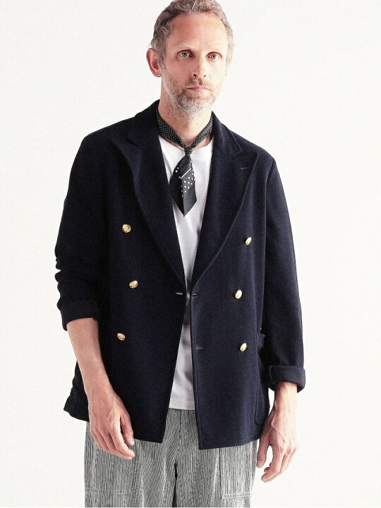 楽天市場】【SALE／50%OFF】コットンパイル 6Bダブルブレスト 