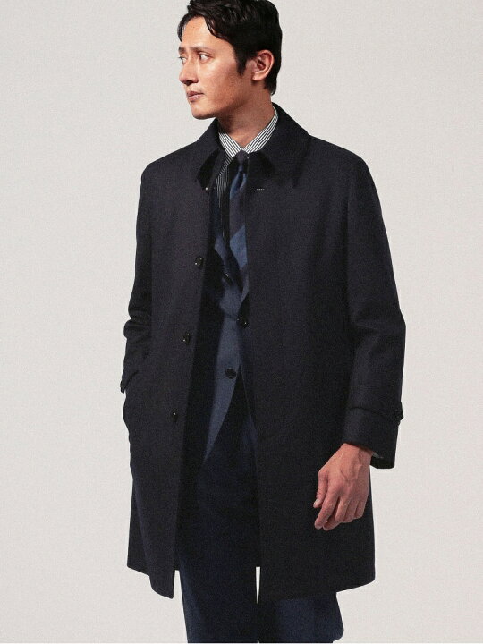 楽天市場】【SALE／50%OFF】ウールカシミヤフランネル ステンカラー 