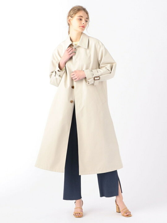 楽天市場】【SALE／40%OFF】コットンポリエステル ステンカラーコート  