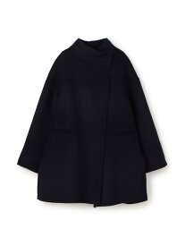 スーパーダブルフェイス スタンドカラーコート TOMORROWLAND collection トゥモローランド ジャケット・アウター その他のジャケット・アウター グレー ネイビー【送料無料】[Rakuten Fashion]