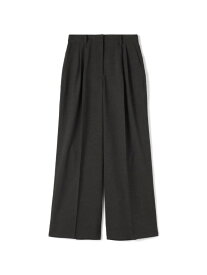 エクストラファインポリエステルトロピカル タックワイドパンツ TOMORROWLAND collection トゥモローランド パンツ その他のパンツ ブラウン グレー【送料無料】[Rakuten Fashion]