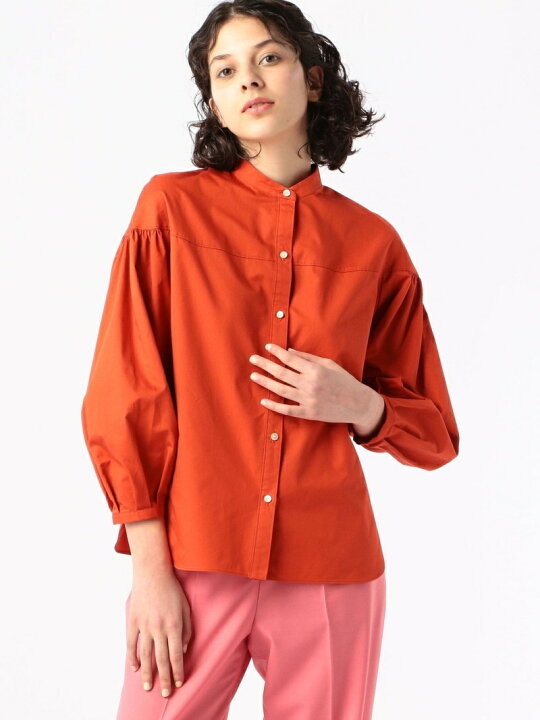 楽天市場】【SALE／40%OFF】ハイカウントサテン 2-wayギャザースリーブ 