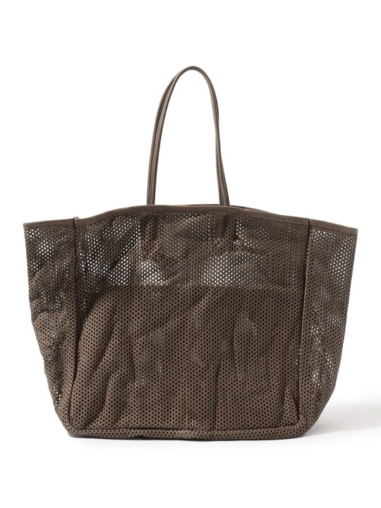 楽天市場】AMIACALVA WASHED LEATHER MESH TOTE L トートバッグ 