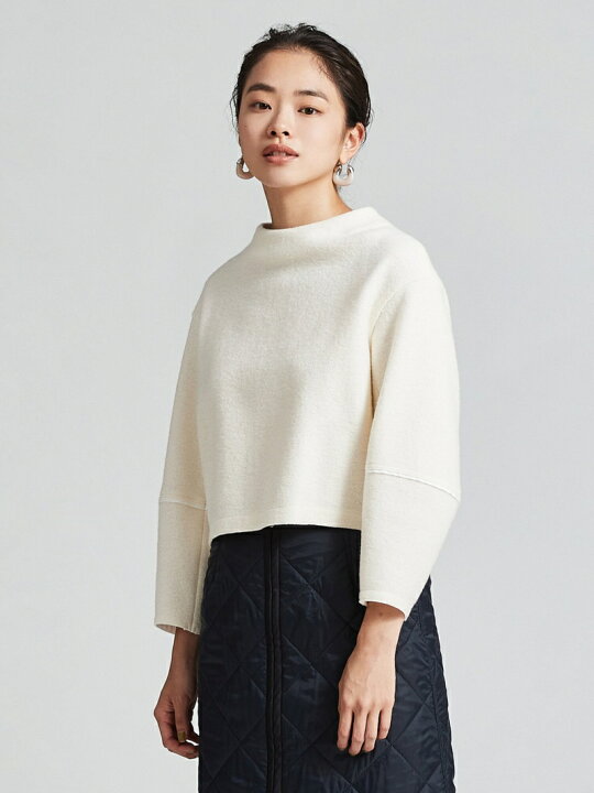 楽天市場】【SALE／30%OFF】リングニット モックネックブラウス 