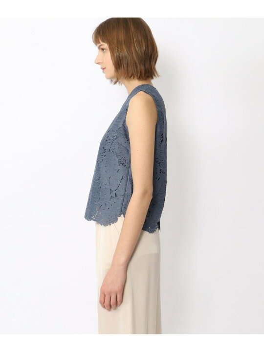 楽天市場】【SALE／30%OFF】ボタニカルレース ノースリーブブラウス 