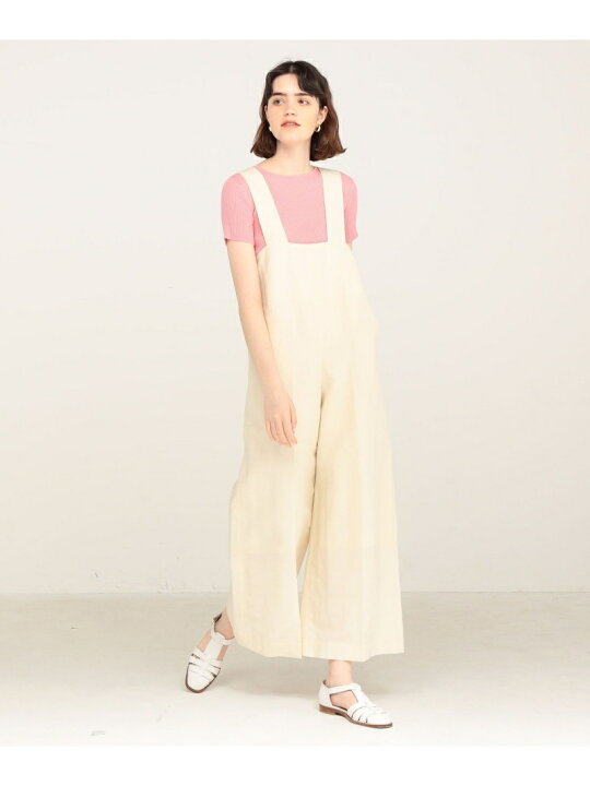 楽天市場】【SALE／40%OFF】リネンコットンムーブ サロペット Ballsey 