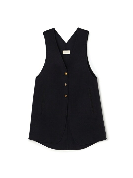 楽天市場】【SALE／60%OFF】ライトダブルフェイスシャギー ジレ DES 