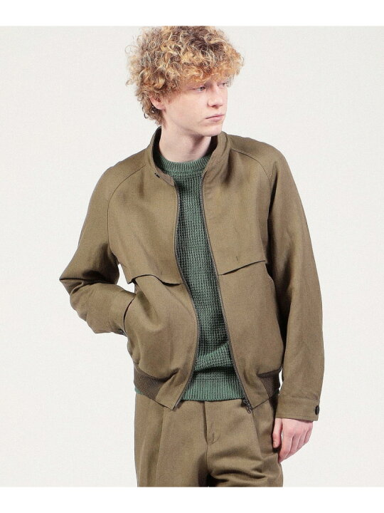 楽天市場】【SALE／66%OFF】リネンウール ハリントンジャケット 