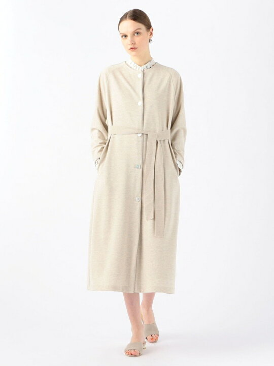 楽天市場】【SALE／40%OFF】ラメジャージー ノーカラーコート Ballsey 